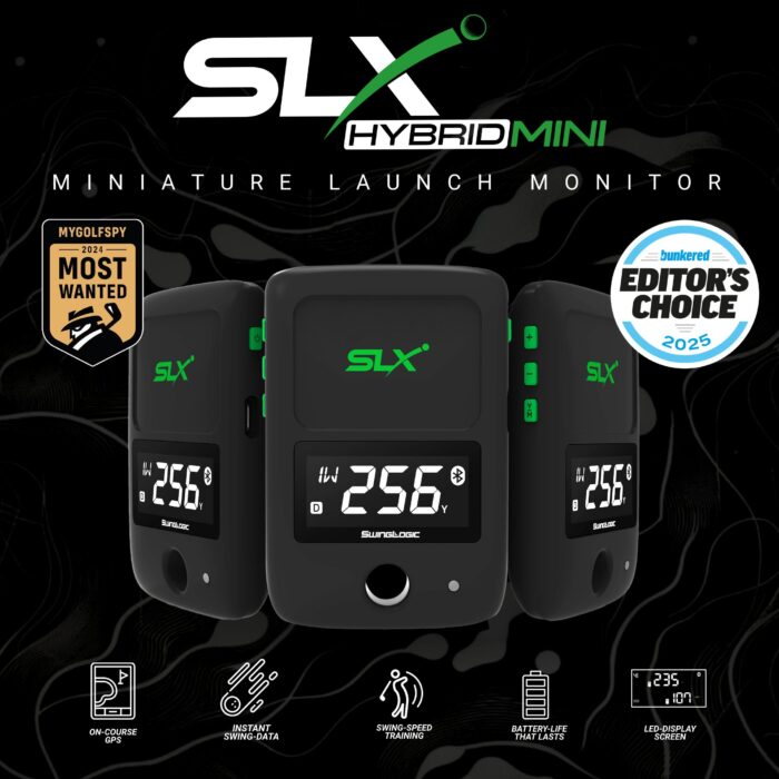 SLX HYBRID Mini MOBILE LAUNCH MONITOR + GPS