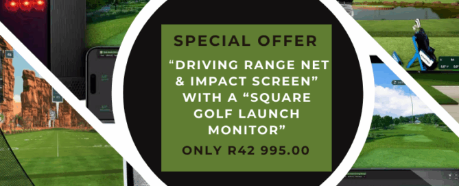 Driving range net and impact screen