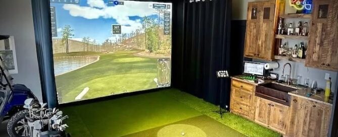 Home golf simulator