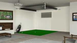 Retractable Golf Simulator Screen